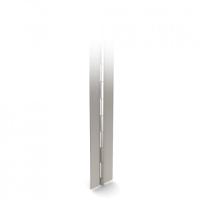 4214196 Pinet Piano Hinge with a Knuckle Pin, Screw Fixing, 2040mm x 25mm x 0.8mm