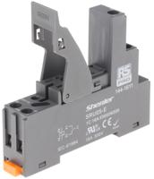144-1611 RS PRO 300V ac DIN Rail Relay Socket, for use with RFT Relay