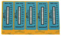 0646-2532 Testo Temperature Sensitive Label, +161°C to +204°C, 2 Levels