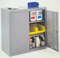 263-8180 RS PRO 2 Door Mild Steel Grey Tool Locker, 984 mm x 915 mm x 505mm