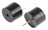 771-6935 RS PRO 88dB PCB Mount Continuous Internal Magnetic Buzzer Component, 12 x 9.5mm, 1.2V ac Min, 3V ac Max