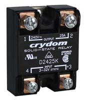 d2410k Sensata Crydom 1 Series Solid State Relay, 10 A rms Load, Panel Mount, 280 V dc Load, 32 V dc Control