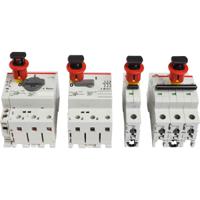 149434 Brady Black, Red, Yellow 1-Lock Glass-Reinforced Nylon Miniature Circuit Breaker Switch Lockouts, 7.14mm Shackle