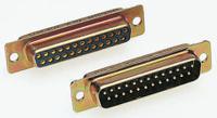 121073-2158-d ITT Cannon Original D 37 Way Through Hole D-sub Connector Socket