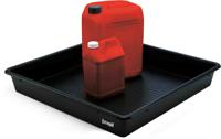p3048080 Ecospill Ltd Polyethylene Spill Tray for Industrial Storage, 64 (Sump)L Capacity