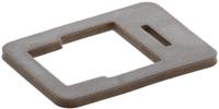 731423002-gm-207-3-nbr-light-brown Hirschmann Brown Flat Gasket for use with GB series cable socket