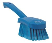 41944 Vikan Soft Bristle Red Scrubbing Brush, 270mm bristle length, Polyester, Polypropylene, Stainless Steel bristle material