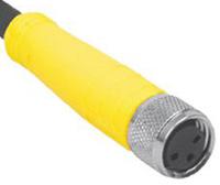 pkg-3m-6 Turck Female 3 way M8 to Free End Sensor Actuator Cable, 6 m