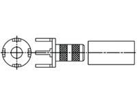 tmn0111t1-3g-14 Amphenol RF Straight RF Terminator, PCB Mount, RG178 B/U, RG196 A/U