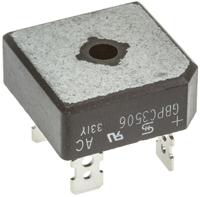 gbpc3506 Taiwan Semiconductor Bridge Rectifier, 35A, 600V, 4-Pin