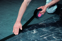 04671-00055-10 Tesa 4671 Neon Pink Rubber Gaffa Duct Tape, 25mm x 25m, 0.28mm Thick