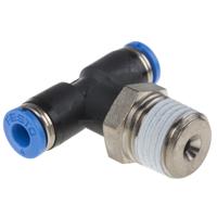 qst-14-4 Festo QS Series Tee Threaded Adaptor, Push In 4 mm to Push In 4 mm, Threaded-to-Tube Connection Style, 190668