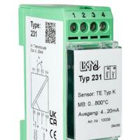lkm231k1 LKMelectronic LKM Temperature Transmitter Type K Input, 10 → 35 V dc