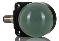 k50flgrypq Banner K50FL Series Green, Red, Yellow Beacon, 18 → 30 V dc, Flat Mount, LED Bulb, IP67, IP69K