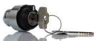238-3956 RS PRO Key Selector Switch - (1NO) 22.5mm Cutout Diameter 2 Positions