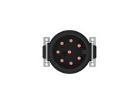 254317-e ERNI Male PCB Circular Connector Contact, Contact Size 12.84mm