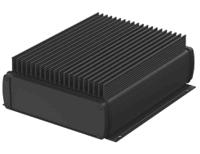 84416200hmt1-abph-1600-0200-kwl Bopla Alubos (Set) Series Black Aluminium General Purpose Enclosure, IP65, Flanged, Black Lid, 169 x 52 x 200mm