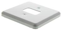 k3491-alm MK Electric Grey 1 Gang Light Switch Cover