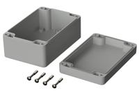 02215094 Bopla Euromas Series Light Grey Polycarbonate V0 Enclosure, IP66, IK07, Light Grey Lid, 120 x 80 x 55mm