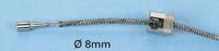 324-1973 RS PRO Type J Thermocouple 20mm Length, 8mm Diameter → +400°C