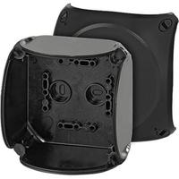 kf-0400-c HENSEL KF Series Black Polycarbonate Junction Box, IP66, IP67, IP69, 70 x 104 x104mm