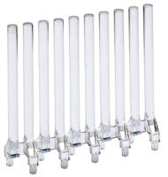 12721030 1272.1030 MENTOR, PCB Mounted 10-Way LED Light Pipe, Clear Round Lens