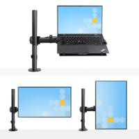 a-laptop-desk-mount StarTech.com Desk & Grommet Clamp Mounting Monitor and Laptop Mount for 1 x Screen, 34in Screen Size