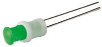 mi5fl30hgreen Oxley Green Panel Mount Indicator, 3.6V, 5mm Mounting Hole Size, Lead Wires Termination, IP66