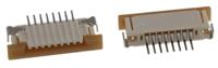 52271-0869 Molex, Easy-On, 52271 1mm Pitch 8 Way Right Angle Female FPC Connector, ZIF Bottom Contact