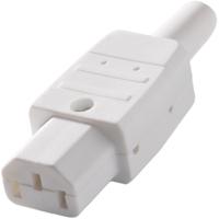 282-5500 RS PRO C13 Cable Mount IEC Connector Socket, 10A, 250 V