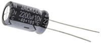 173-0272 RS PRO 2200μF Aluminium Electrolytic Capacitor 10V dc, Radial, Through Hole
