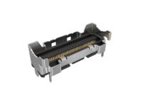 g9912312hr Amphenol Communications Solutions G9912312 Series Receptacle Edge Connector, PCB, 74-Contacts, 0.6mm Pitch, 1-Row