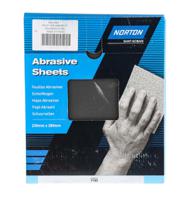 63642532957 Norton T489 P180 Grit Very Fine Sanding Sheet, 280mm x 230mm