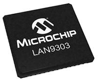 lan9303i-abzj Microchip LAN9303I-ABZJ, Ethernet Switch IC, 200Mbps MII,RMII, Turbo MII, 3.3 V, 56-Pin QFN