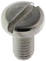 527-117 RS PRO Slot M6 Pan A2 304 Stainless Steel Machine Screws DIN 85 x 12.0mm
