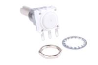 p11s1v0flsy00503ka Vishay P11S 50kΩ Rotary Potentiometer 1-Gang Panel Mount, P11S1V0FLSY00503KA