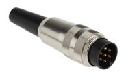sv-70 Lumberg, SV 7 Pole M16 Din Plug, DIN EN 60529, 5A, 250 V ac IP40, Screw On, Male, Cable Mount