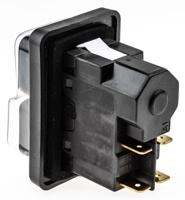 3251-20-0167 EICHOFF Push Button Switch, Latching, Panel Mount, DPST, IP65