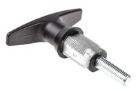 e3-18-15 Southco Black Die Cast Zinc Locking Handle, T-Handle