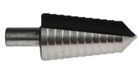 232-608 RS PRO 3-Piece Step Drill Bit Set for Metal, 30mm Max, 4mm Min, HSS Bits