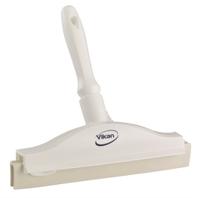 77115 Vikan White Squeegee, 95mm x 70mm x 250mm, for Food Industry, Wet Floors