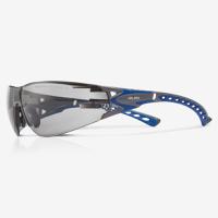 rly00362 Riley STREAM EVO Anti-Mist UV Safety Glasses, Grey Polycarbonate Lens, Vented
