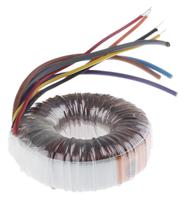 92421-p2s2 Nuvotem Talema 115 V ac, 230 V ac, 2 x 12V ac Toroidal Transformer, 80VA 2 Output
