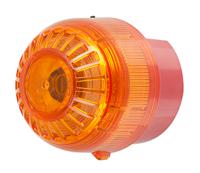 is-b-02-01 Moflash IS-B Series Amber Flashing Beacon, 24 V dc, Wall Mount, LED Bulb, IP66