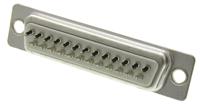 a-df-25-llz ASSMANN WSW A-DF 25 Way Panel Mount D-sub Connector Socket, 2.77mm Pitch