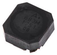 b82464g4683m000 EPCOS, B82462-G4 Yes Wirewound Surface Mount Inductor with a Ferrite Core, 68 μH Wirewound ±20 % 1.3 A Idc