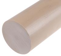 514-770 RS PRO Beige Polyetheretherketone PEEK Rod, 300mm x 80mm Diameter