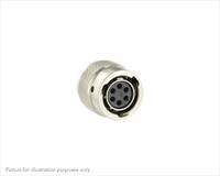 ut0w6106sh Souriau Sunbank by Eaton Circular Connector, 6 Contacts, Cable, Standard Connector, Socket, Female, IP68, IP69K, UT0W