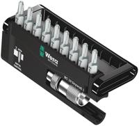05136011001 Wera Driver Bit Set 10 Pieces, Hexagon, Phillips