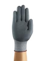 11531100 Ansell Hyflex Grey Nylon Work Gloves, Size 10, Nitrile Coating